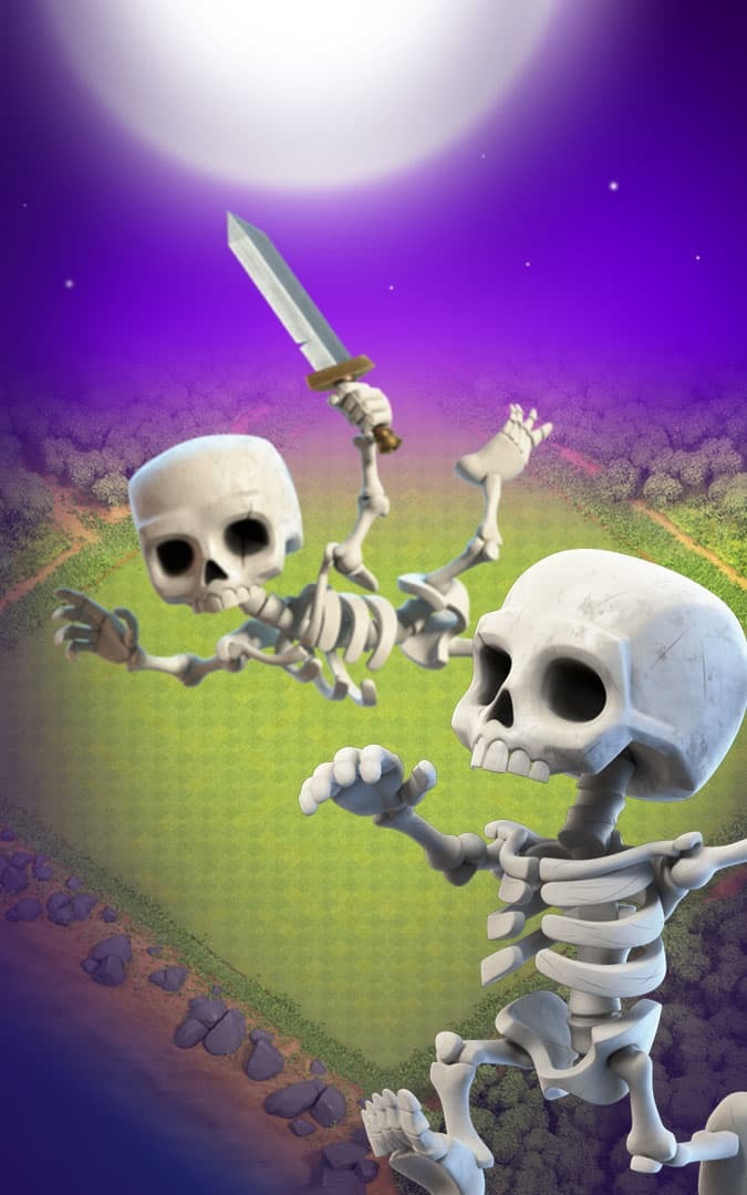 Supercell Make Explore And Create Content For Brawl Stars And Clash Of Clans - brawl stars green skull