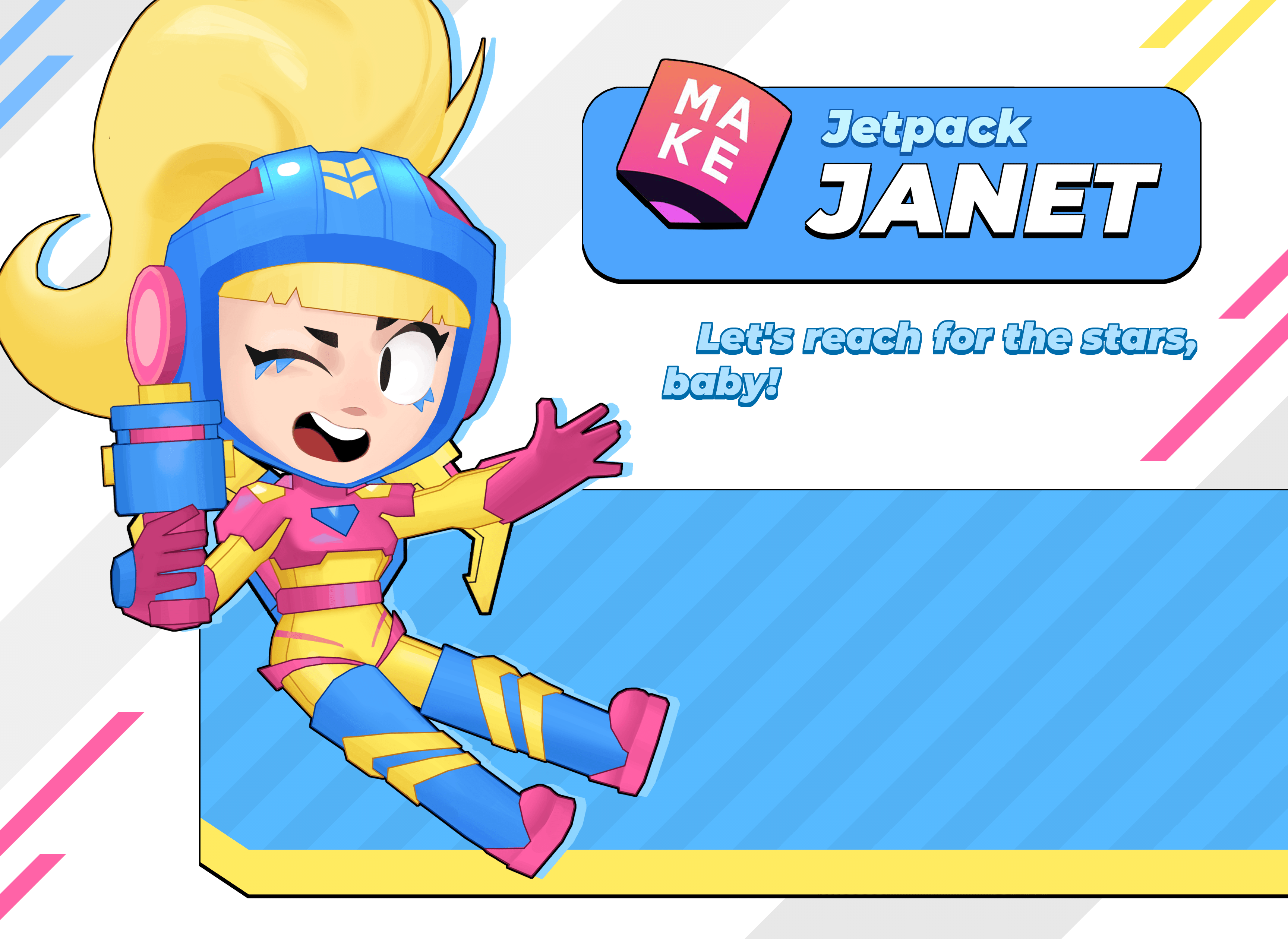 Jetpack Janet - Supercell Make