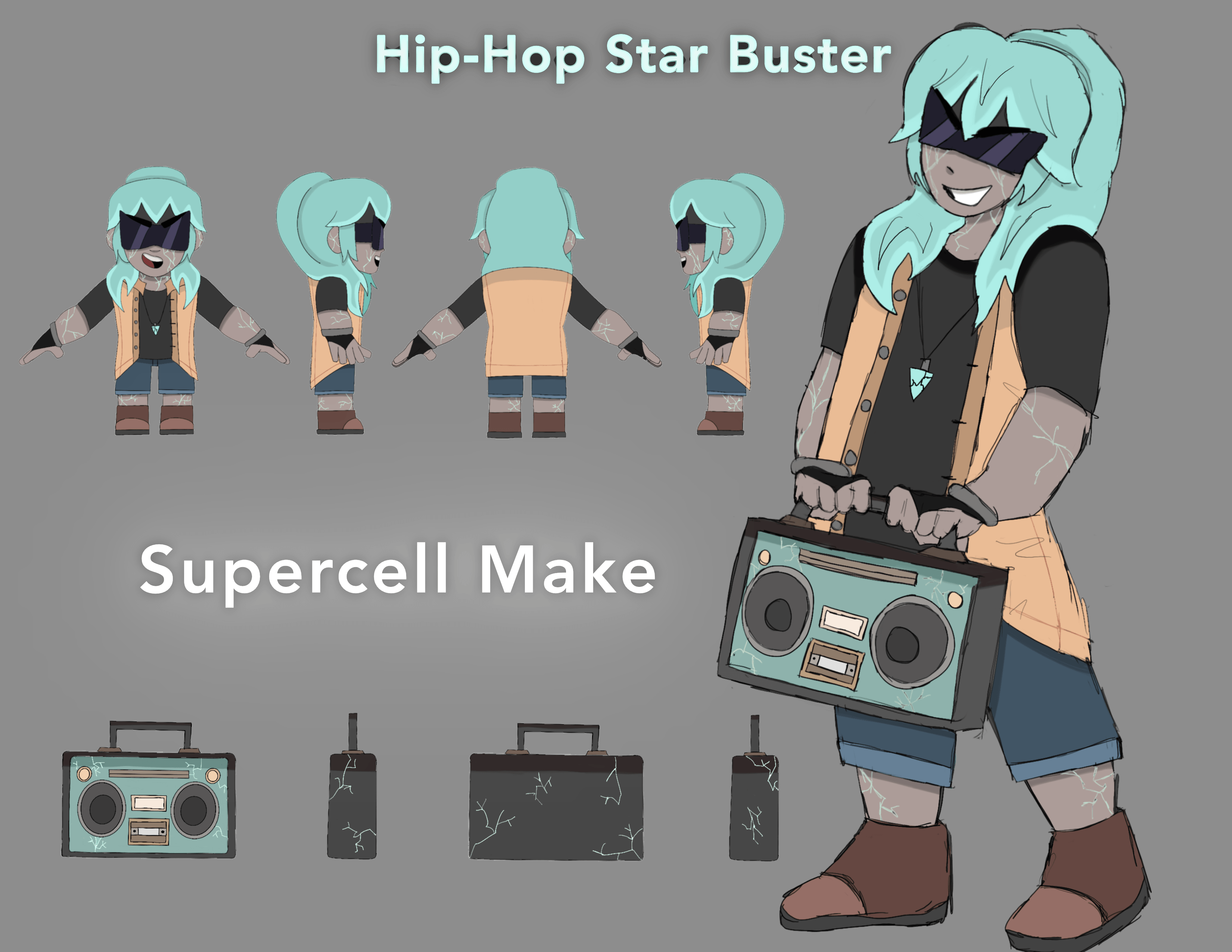 Supercell Pin Rapper Supercell Make