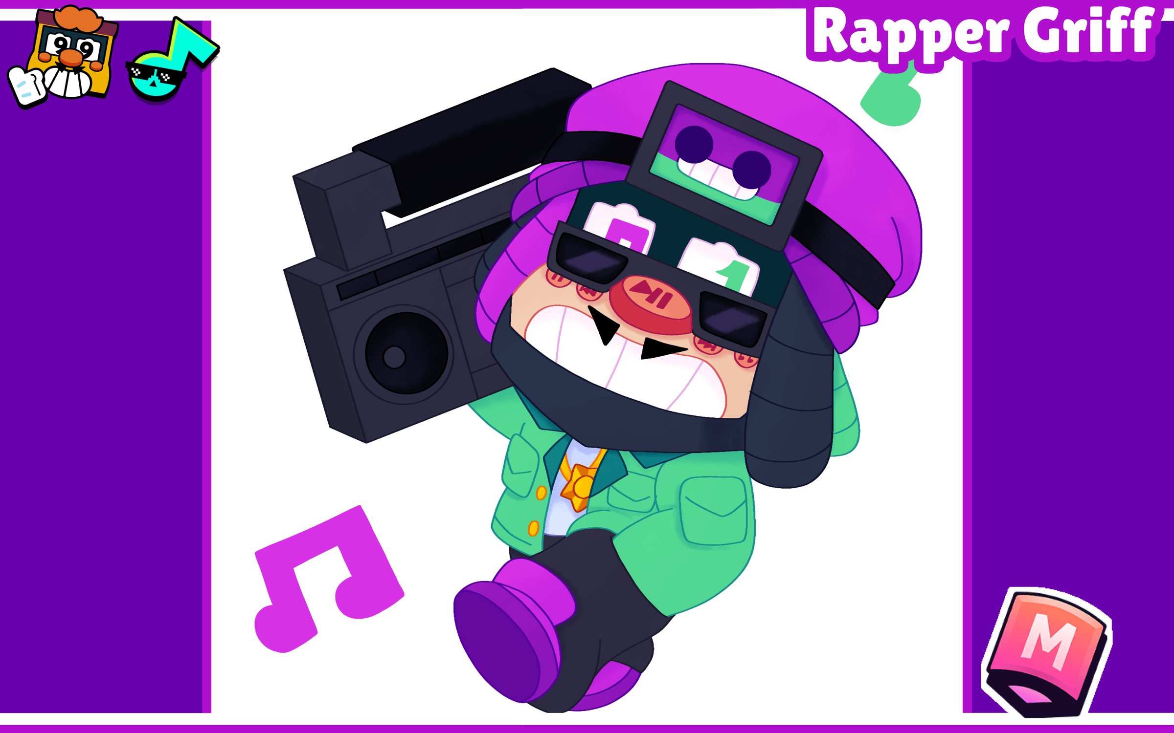 Supercell Pin Rapper Supercell Make