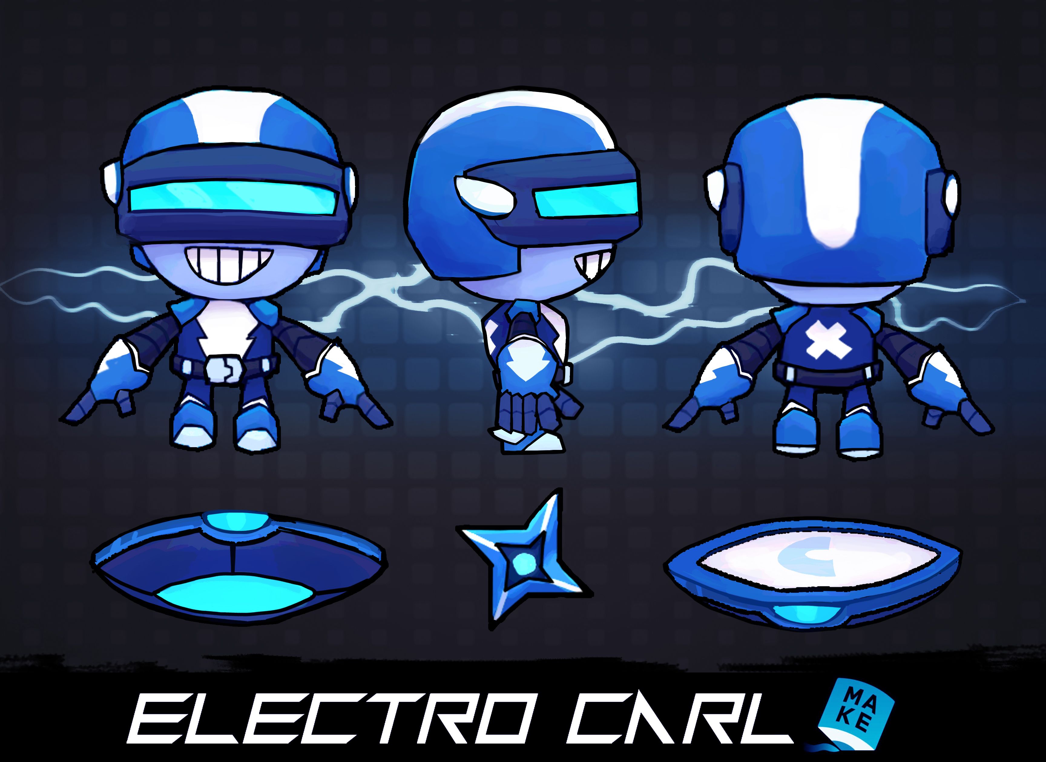 Create Electro Supercell Make