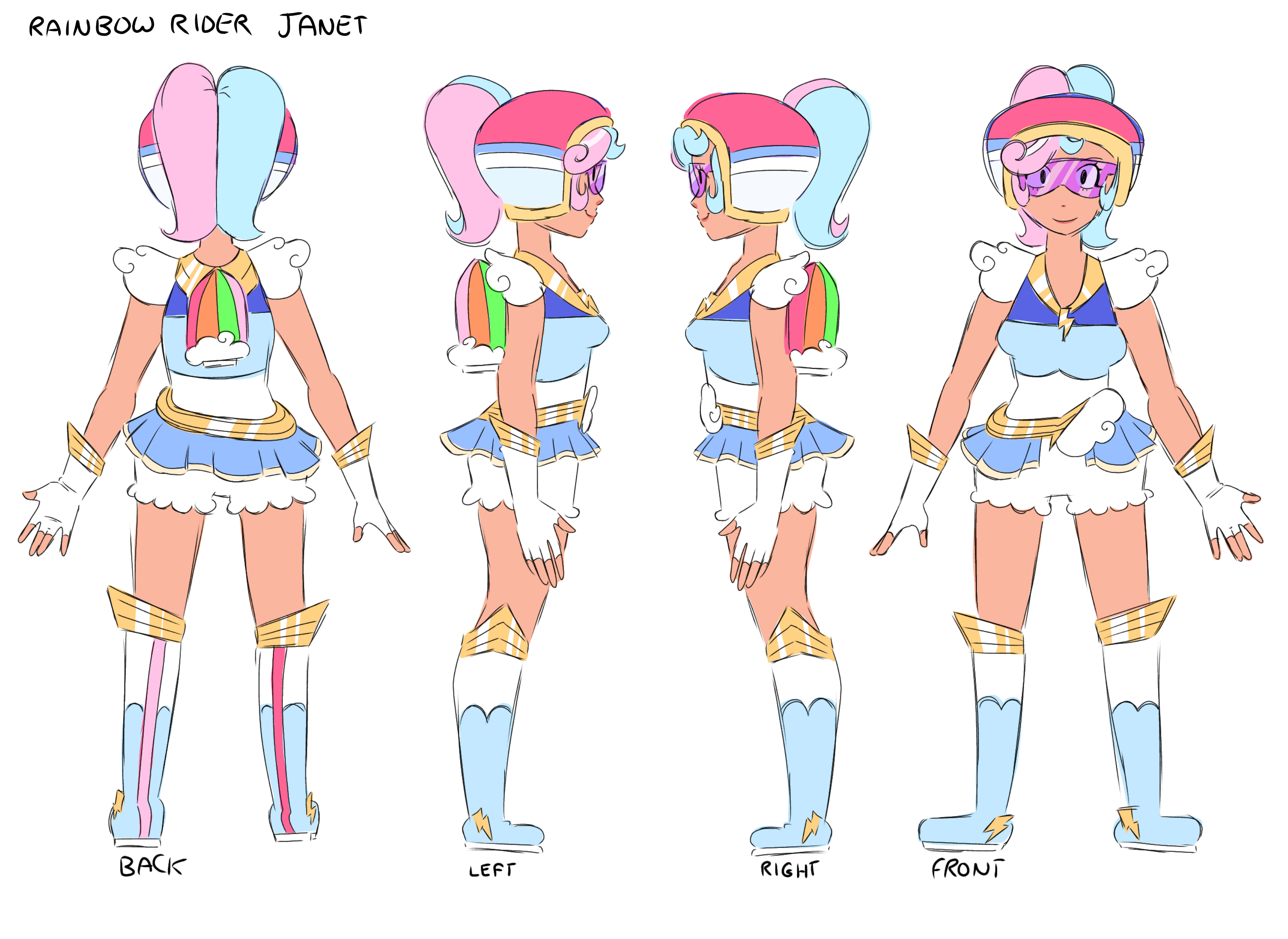 The Rainbow Rider Shell Supercell Make