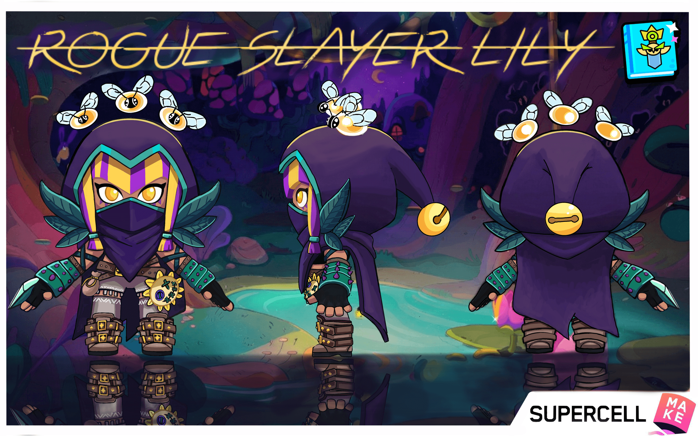 Bad Rouge Slayer Supercell Make