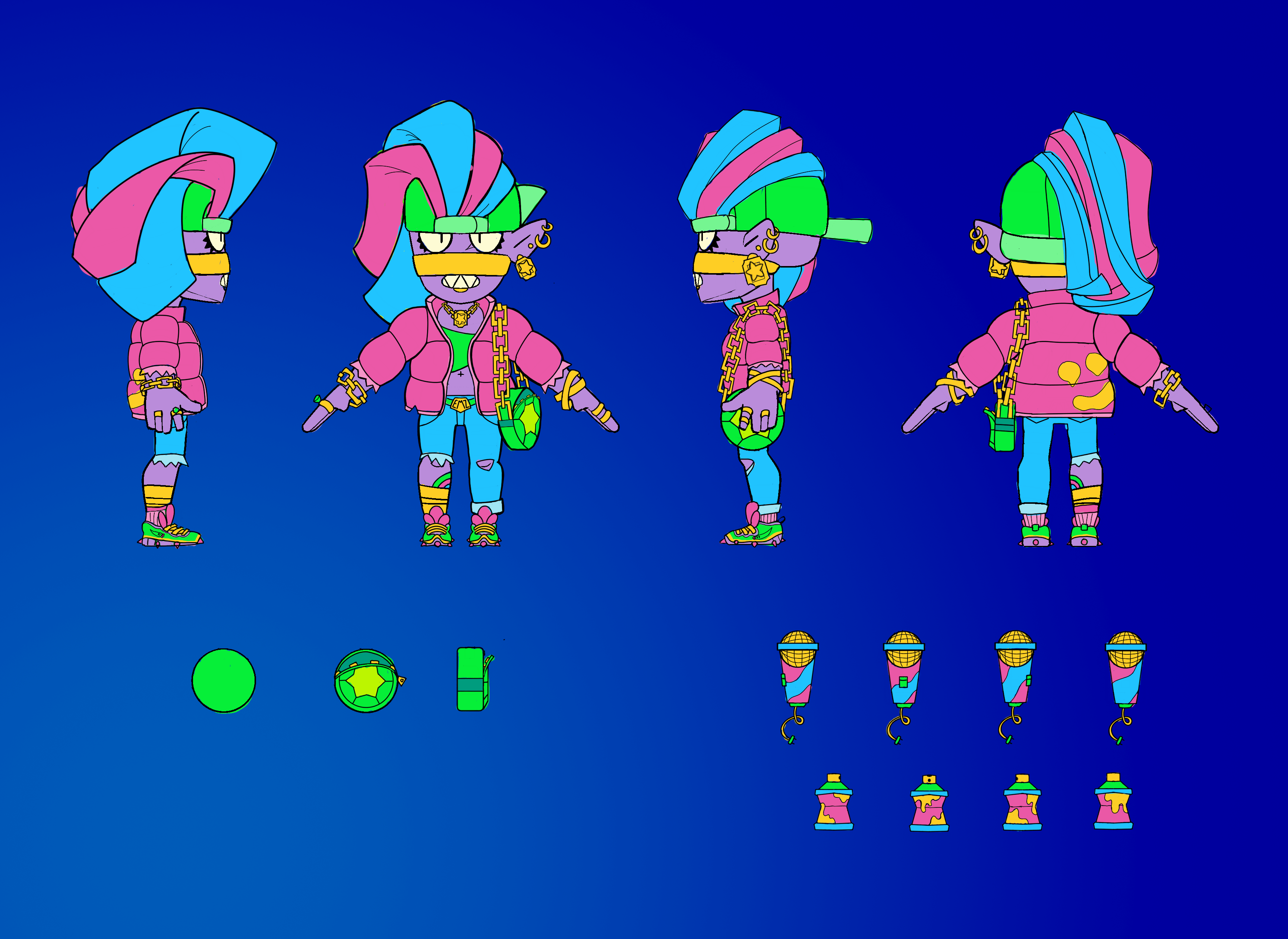 Supercell Pin Rapper Supercell Make