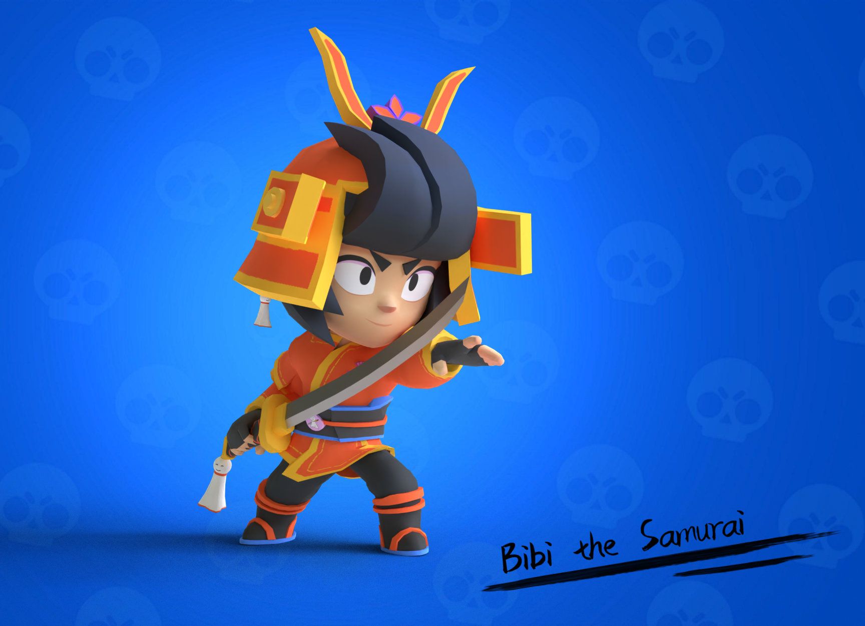BIBIBI様 Bibi the Samurai - Supercell Make
