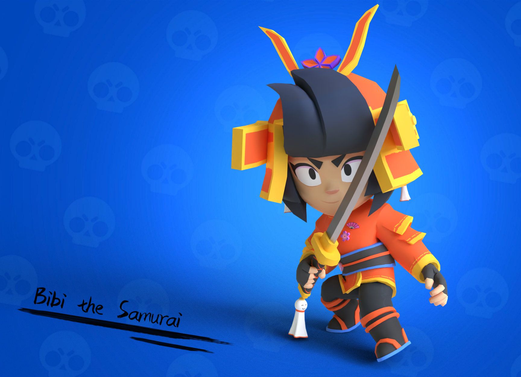 BIBIBI様 Bibi the Samurai - Supercell Make