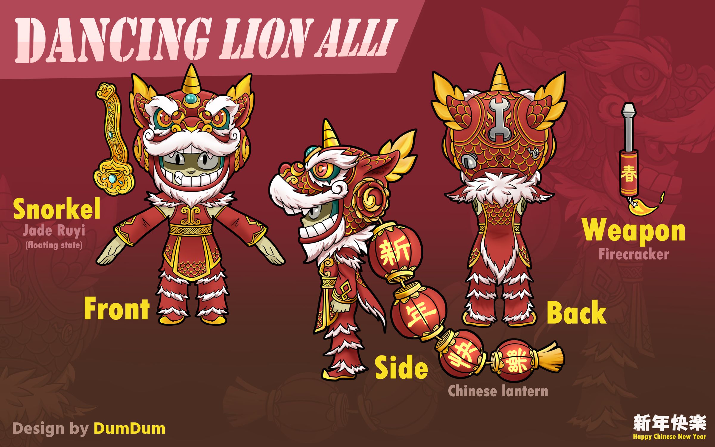 Dancing Lion Alli🏮 - Supercell Make