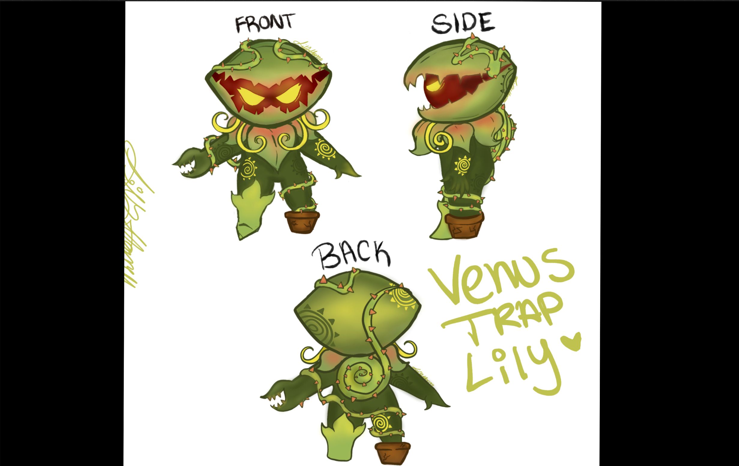 Lilyページ Venus Trap Lily - Supercell Make