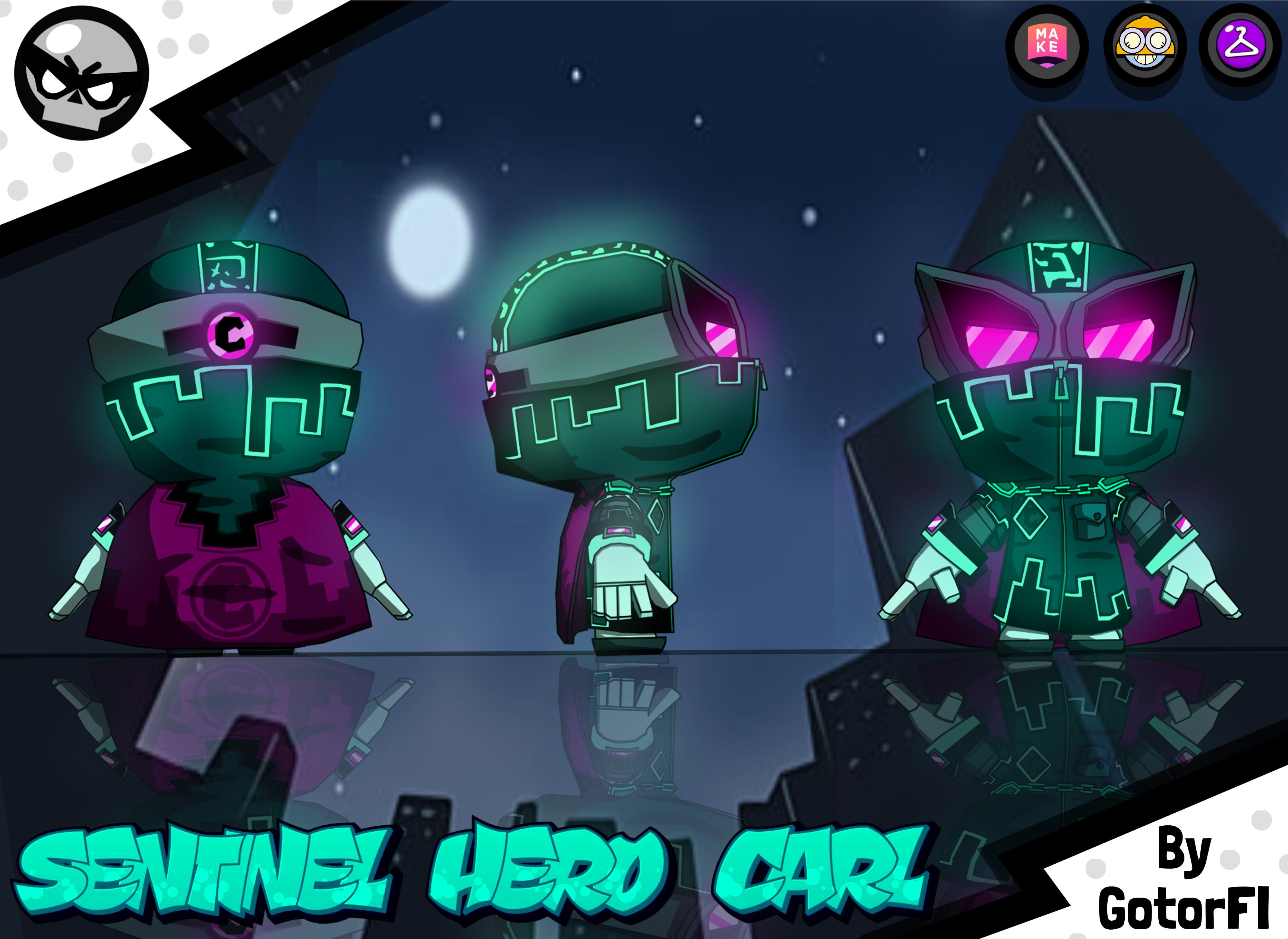 Sentinel Hero Supercell Make