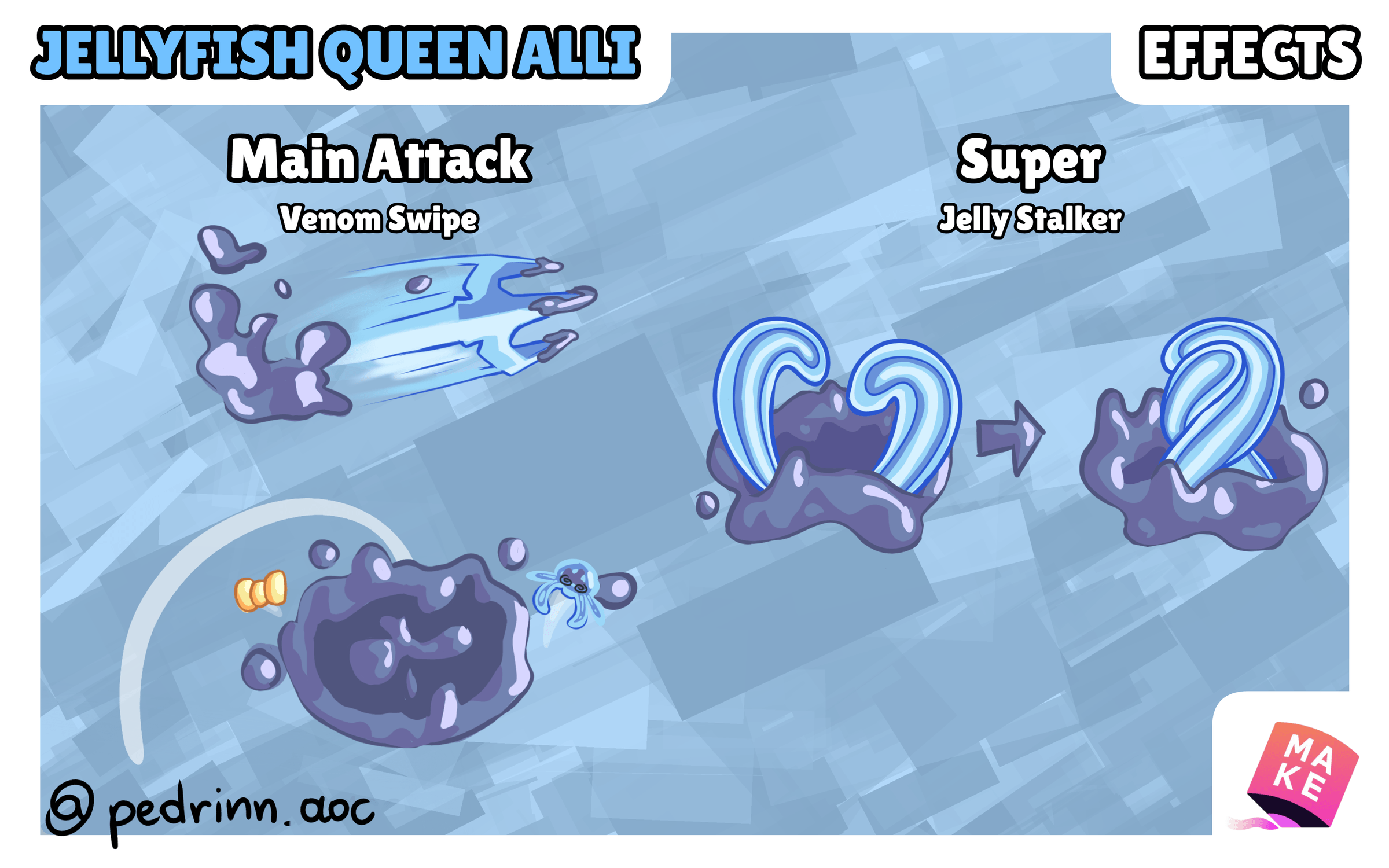 ジ*ユ様 jellyfish fan club 4cdbox 新品シールド　パワ Jellyfish Queen Alli - Supercell Make