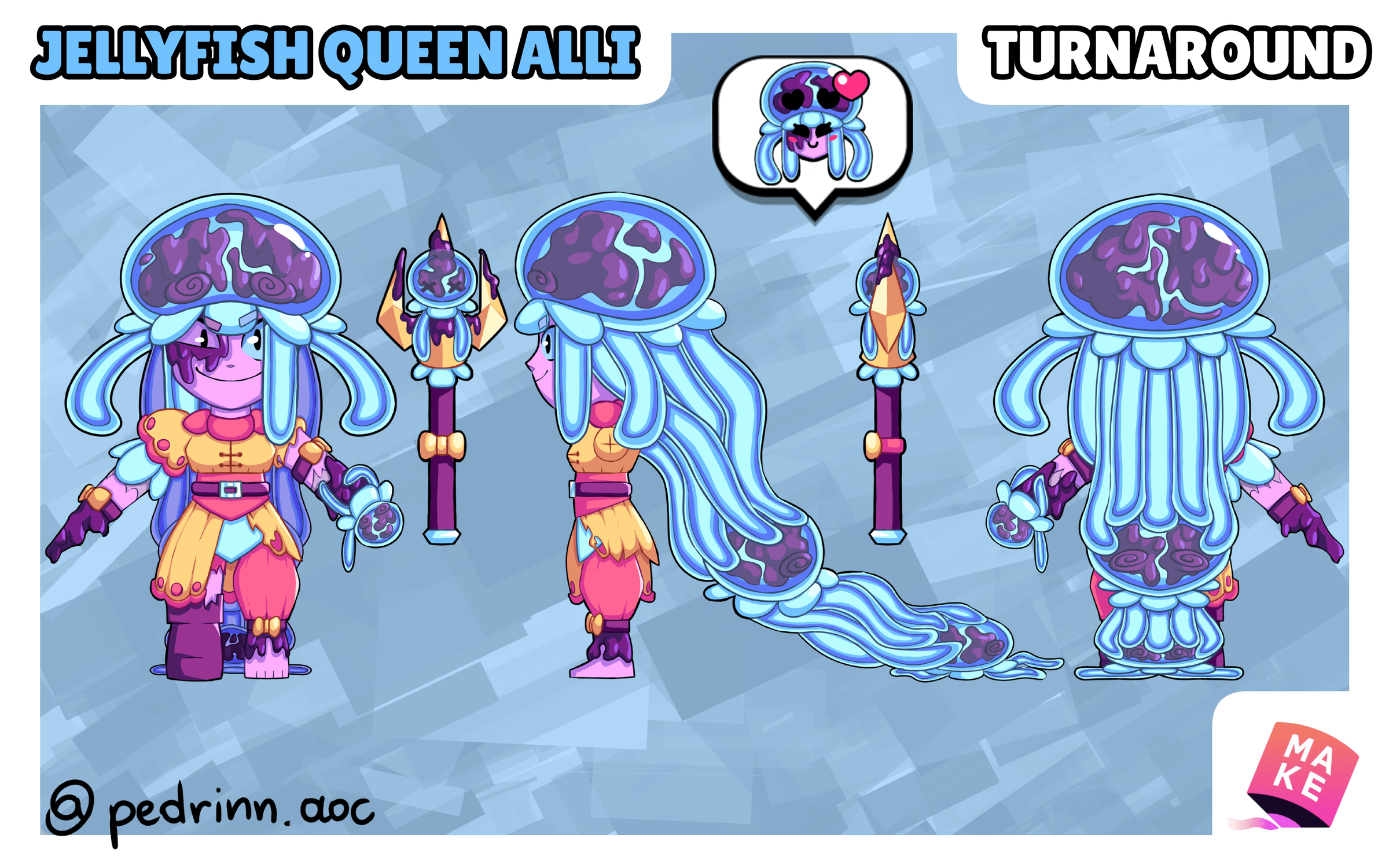 Jellyfish Queen Alli - Supercell Make
