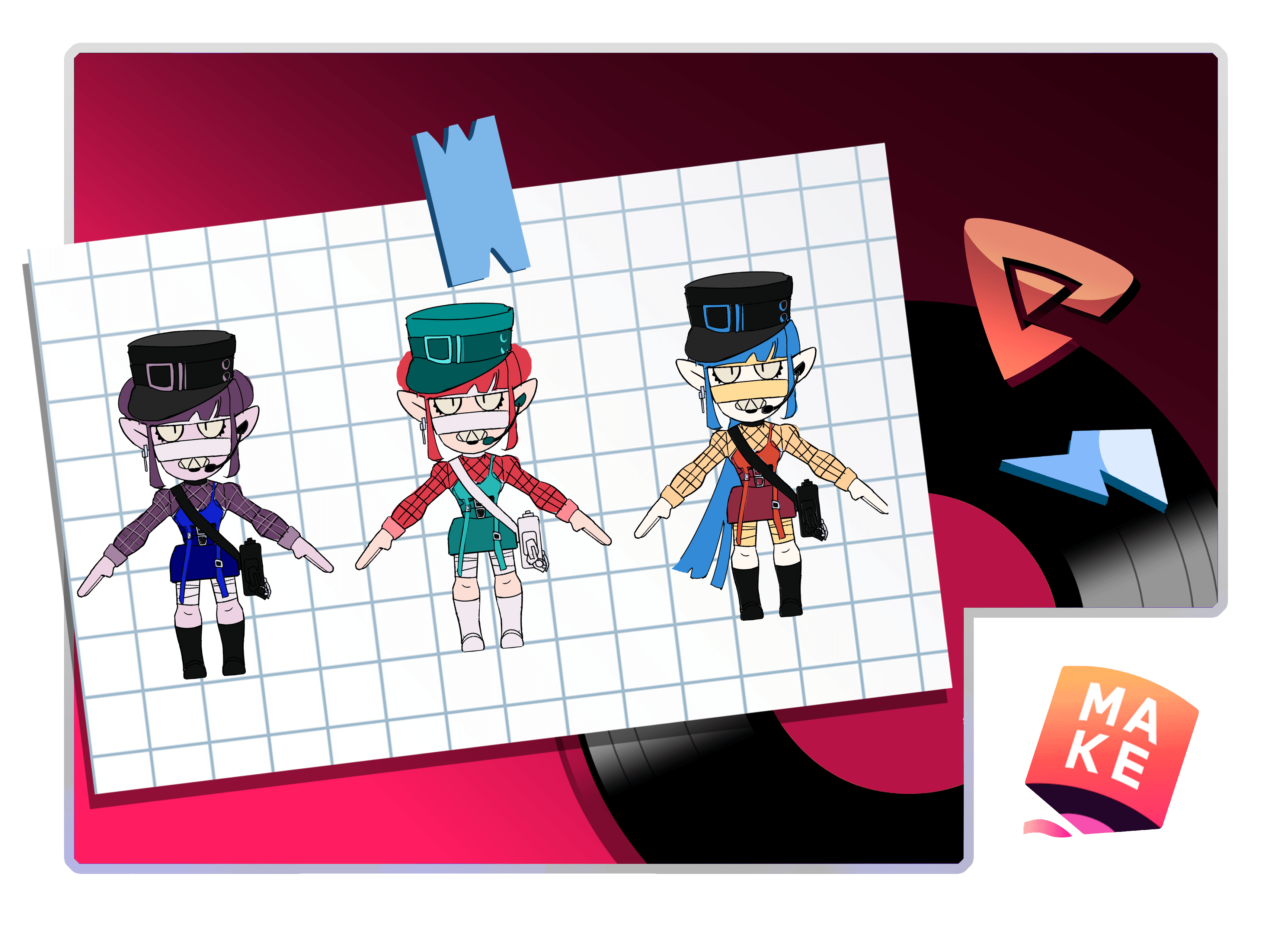 Supercell Pin Rapper Supercell Make