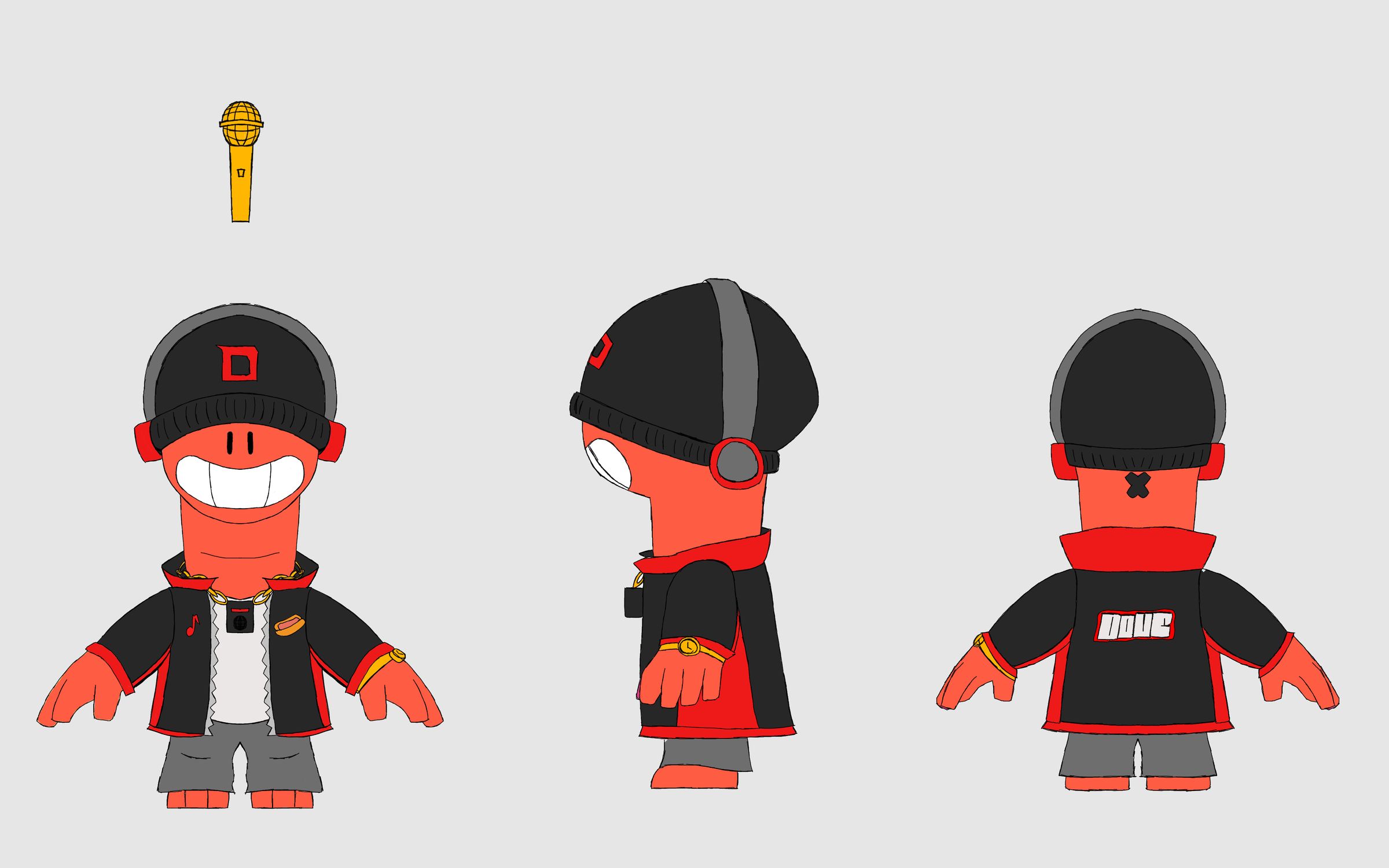 Supercell Pin Rapper Supercell Make